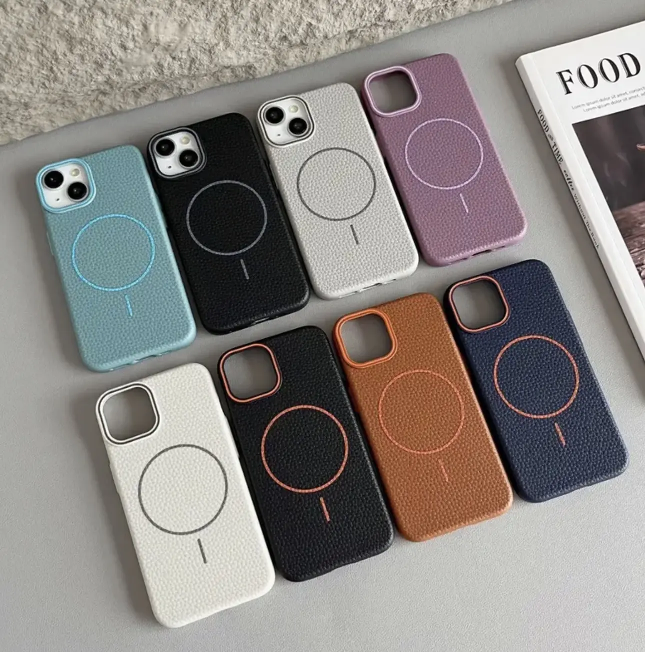 Shockproof MagSafe Magnetic Phone Case Cover For Apple iPhone 17 / 17E / 16 / 16E / 15 / 14 / 13 / Plus / Pro / Pro Max / Shockproof Casing Phonecase