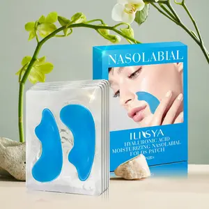 Ilisya Hyaluronic Acid Wrinkle Relief Sheet Mask, Nourishes Skin, Makes You Look Younger, Hydrating Moisturizer, Valentine's Day Gift, Moisturizing