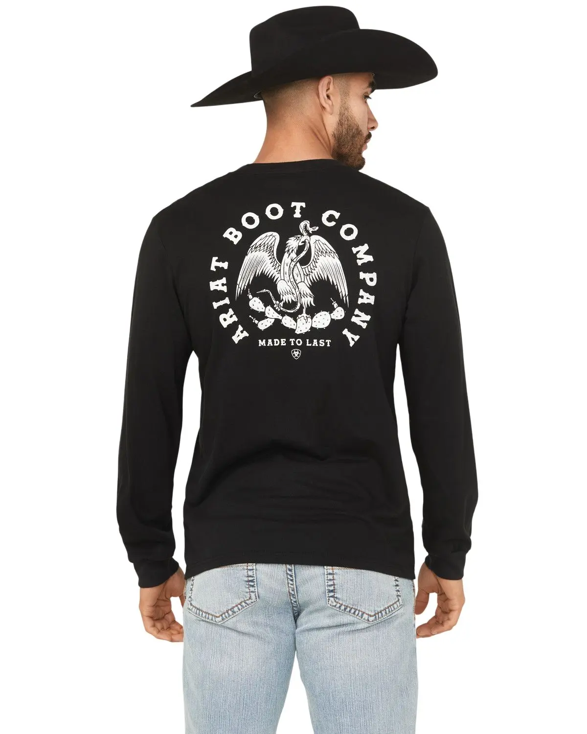 Ariat Men's Men'S Boot Barn Logo Long Sleeve T-Shirt - 10073208