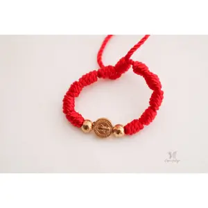 Saint Benedict Knotted Bracelet- Colombian Thread