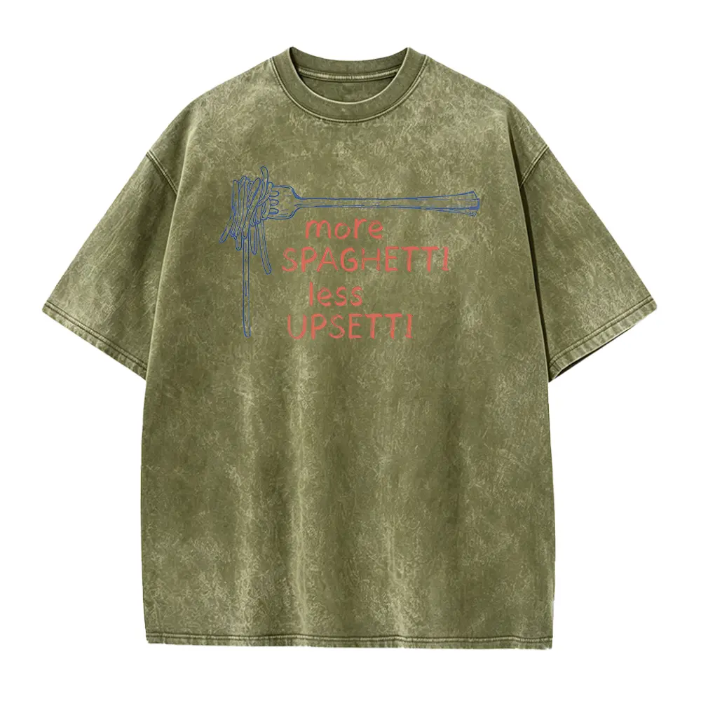 Spaghetti Shirt, Spaghetti Less Upsetti Shirt, Pasta Shirt, Mental Health Shirt