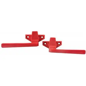 212 MAIN Emergency Window Latch Set - JR PRODUCTS 81925 Replacement Part, Emergency Latch with Mounting Screws