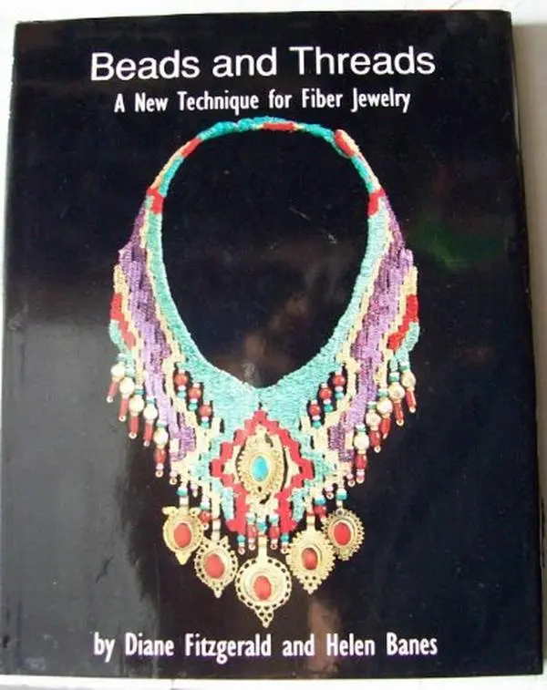 USED-Beads and Threads: A New Technique for Fiber Jewelry by Diane Fitzgerald (Hardcover)