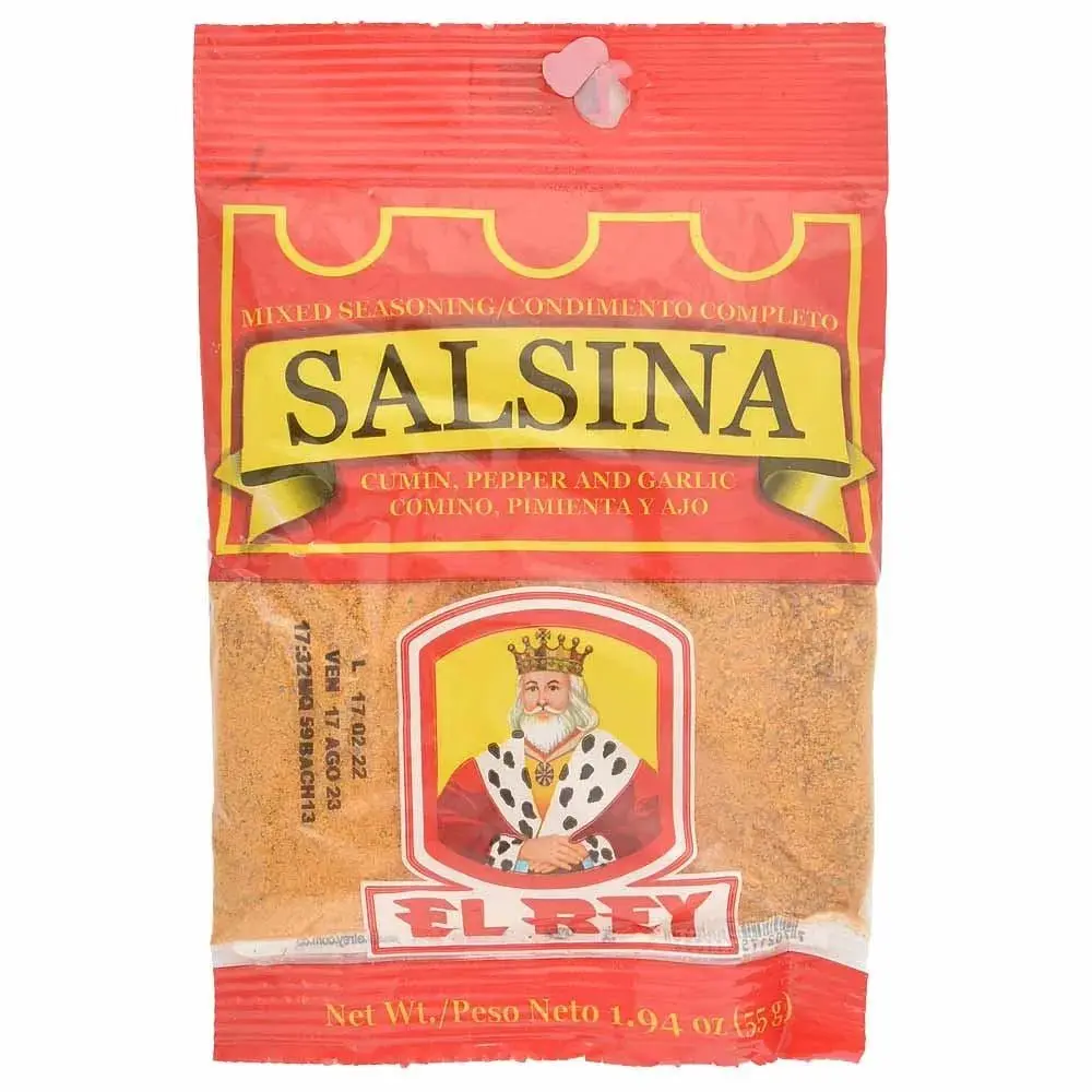 El Rey Condimento Salsina – 55 g (1.94 oz) – All-Purpose Colombian Seasoning – Imported from Colombia
