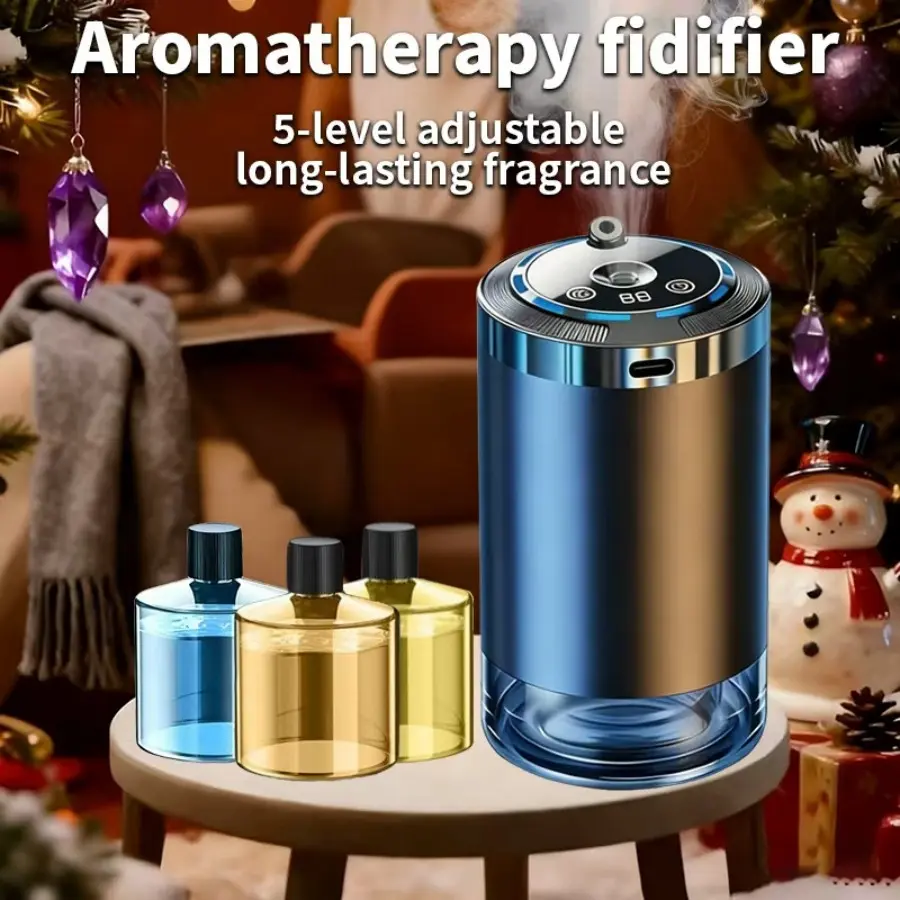 Smart Car Aroma Diffuser - 5 Essential Oils Included, Air Freshener & Humidifier, Ambiance Aromatherapy Machine, Relaxing Aromatherapy Machine, Ideal Gift for Loved Ones & Enthusiasts