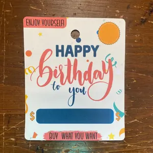 Happy Birthday to You - Birthday Money Card | Birthday Gift | Birthday Gift Card Holder | Happy Birthday Cash Card
