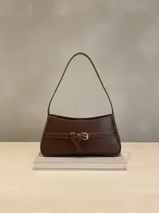 Elegant Women's Shoulder Bag with Belt Decoration, Casual Fashion Crossbody/shoulder Bag, Ideal Gift for Daily Use, Versatile Design, Everyday Bag