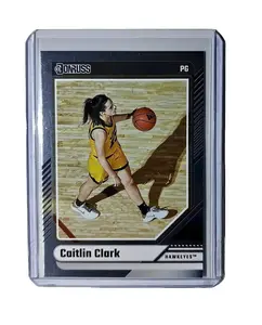 Caitlin Clark 2024 Silver Foil Panini Donruss #12 Basketball Card Iowa Hawkeyes