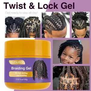 FATAZEN 100g Dreadlock Styling Hair GelFormulated with Menthol and Panthenol. Features long-lasting hold and anti-loosening effect, fresh and non-greasy texture. Soothes scalp irritation and regulates scalp oil production. Suitable for all hair types.