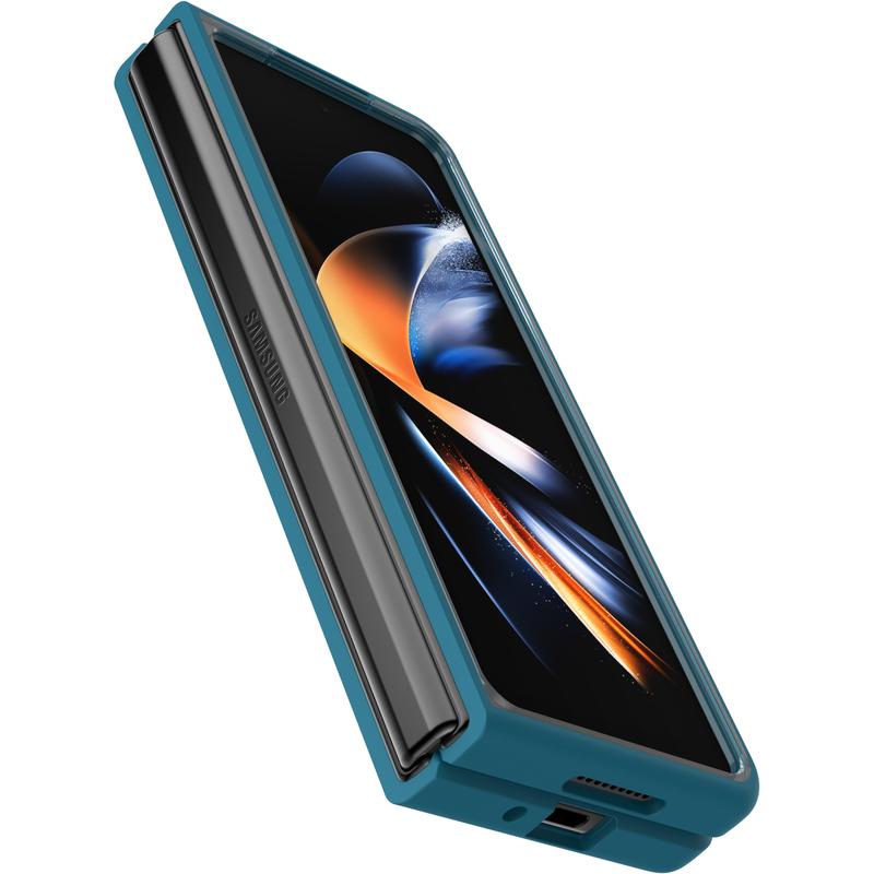 Blue folding Galaxy Z Fold4 Case | OtterBox Thin Flex