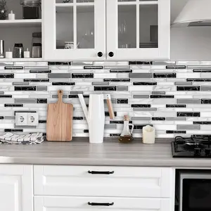 10pcs Classic Wall Stickers, 10inch*10inch, Adhesive, Suitable for Kitchen, Bedroom, Bathroom Walls, House Renovation Waassic Choice Wall Stickers, Home Renovation, Peel and Stick, Wall Stickers