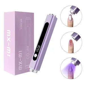 HiBeauty PRO MX-M1 3-in-1 Multifunctional Handheld Portable Nail Straight Light Nail Patch Baking Light Magnetic Cat Eye Rotation Pattern Printing