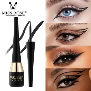 Waterproof Sweat-Proof Eyeliner Pen, Ultra-Smooth Easy Application, 12-Hour Long-Lasting No Smudge, Quick Dry, Suitable for All Eye Shapes