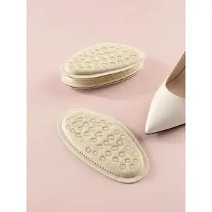 Women's Anti-slip Forefoot Insoles, Soft Comfortable Breathable High Heel Insoles, Anti-drop Shoes Toe Guards for Women & Girls