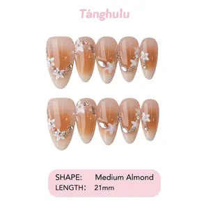 Tanghulu Nails 8/11/2025 NEW No.01-42 Acrylic Handmade Nails/ Long-lasting/ Premium press-on nails/ Reusable Luxury