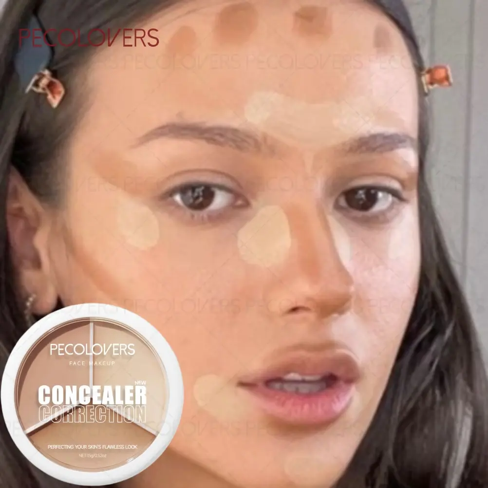 1PC Creamy Texture Concealer, Brightening, Flawless Makeup, Dark Circles Concealer, Even Skin Tone, Suitable for Eyes/face, for All Skin Types