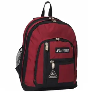 212 MAIN Everest 16.5 in. Backpack, Double Compartment Design with Zip Closure