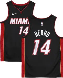 Tyler Herro Miami Heat Autographed Black Nike Swingman Jersey - Fanatics Authentic Certified