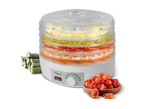Rosewill Food Dehydrator Machine, 5 BPA-Free 12.6’ Trays, Adjustable Temperature Controls | 95-158°F | 350W, Jerky, Herbs, Fruit, Veggies, Dried Snacks Rosewill Food Dehydrator Machine, 5 BPA-Free 12.6’ Trays, Adjustable Temperature Controls | 95-158°F | 350W, Jerky, Herbs, Fruit, Veggies, Dried Snacks