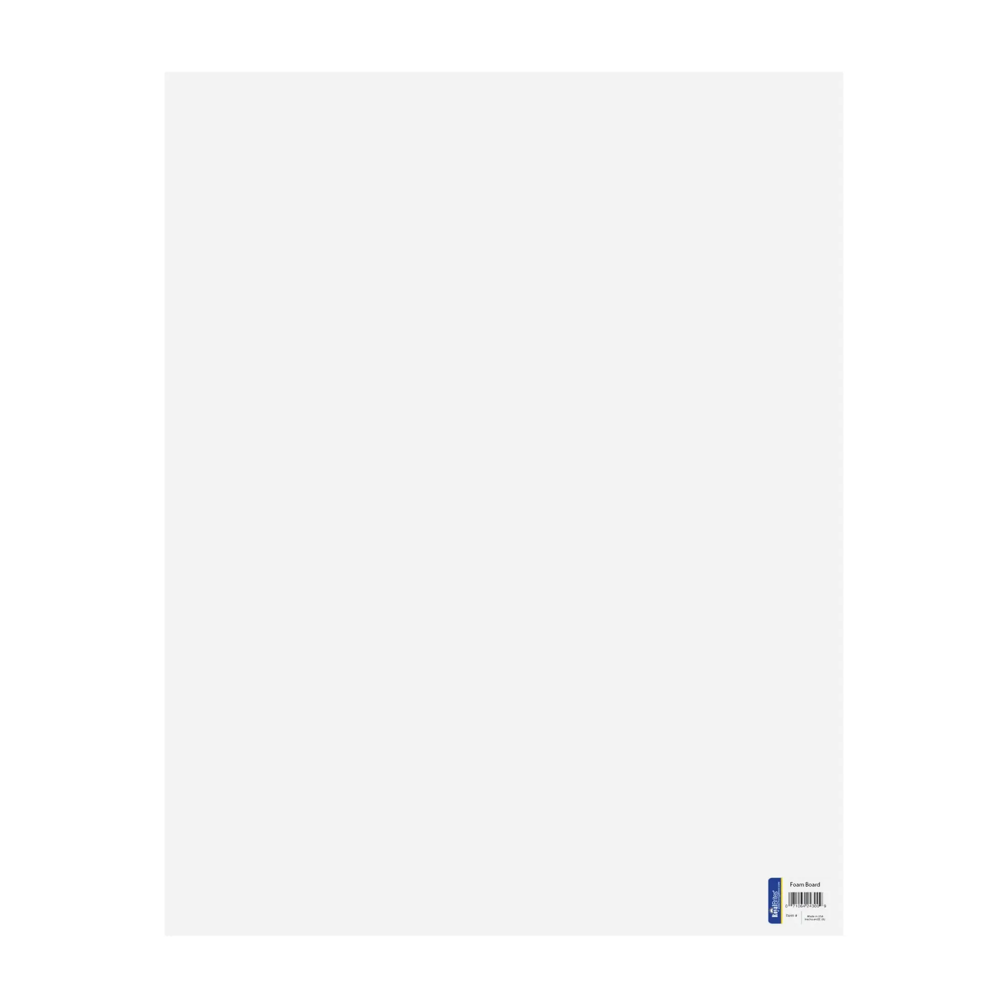 Office Depot Sturdy Board(R) Foam Board, 40in. x 60in., White, 26813