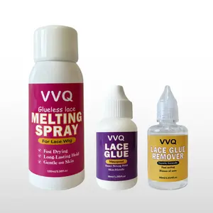 VVQ BEAUTE Wig Lace Glue for Wigs Lace Melting Spray for Wigs Lace Bond Spray Glue Adhesive Wig Install Kit With Glue Remover