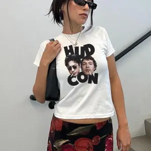 Hudcon Baby Tee, Heated Rivalry Inspired, Hudson Williams, Shane Holland, Book Lover, Connor Storrie, Ilya Rozanov Top Tee