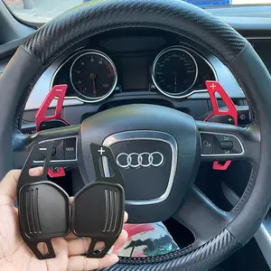 Aluminum Steering Wheel Paddle Shifter Extension for Audi A3 S3 8V A4 S4 A5 S5 B8.5 A6 S6 A7 S7 C7 Q5 Q7 2013 2014 2015 2016 Automotive Accessories