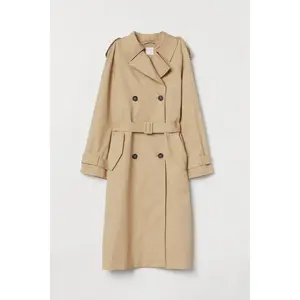 Women Modern Double Breasted Trench Coat
