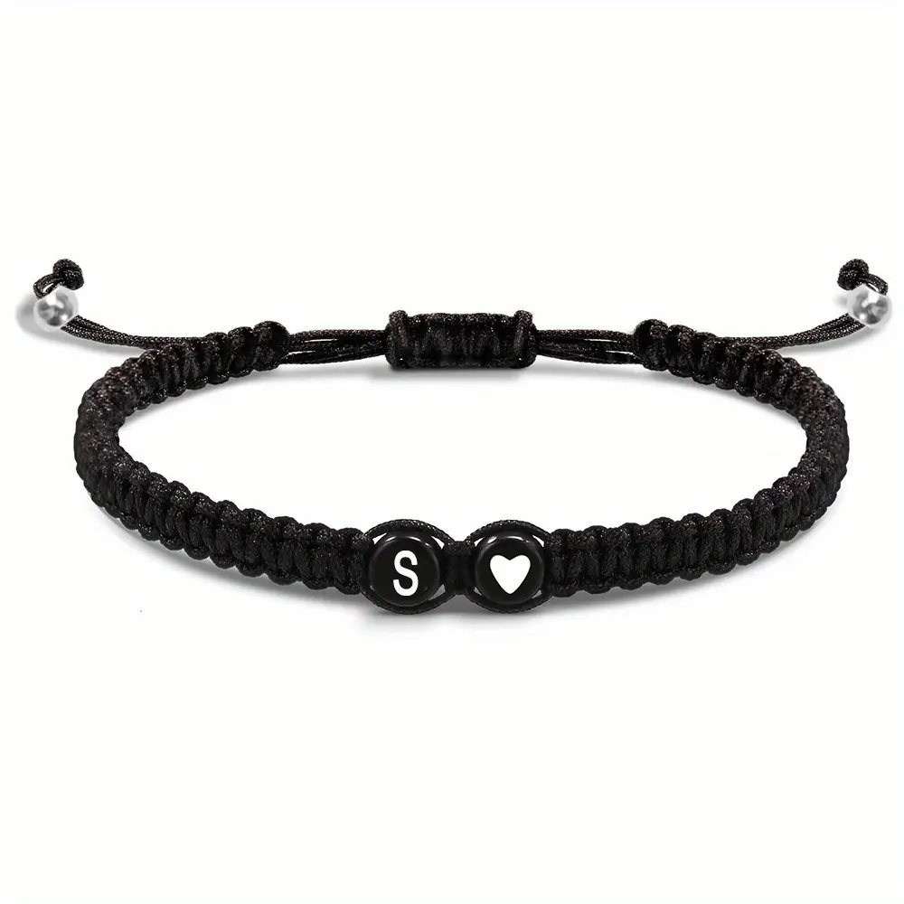 Letter bracelets for women and men, birthday gifts for girlfriend, boyfriend, best friend