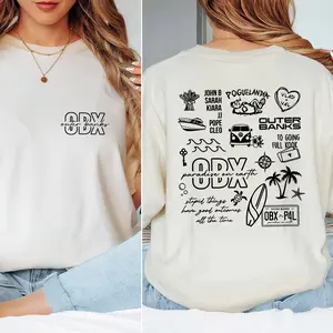 Outer Banks OBX T-Shirt – Beach Vibes Graphic Tee, Soft Cotton Comfort, Gift for Summer Travelers