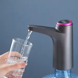 USB Electric Water Pump, Automatic Dispenser for 5 Gallon Bottles, Portable Home Kitchen Office Use, Space Saving