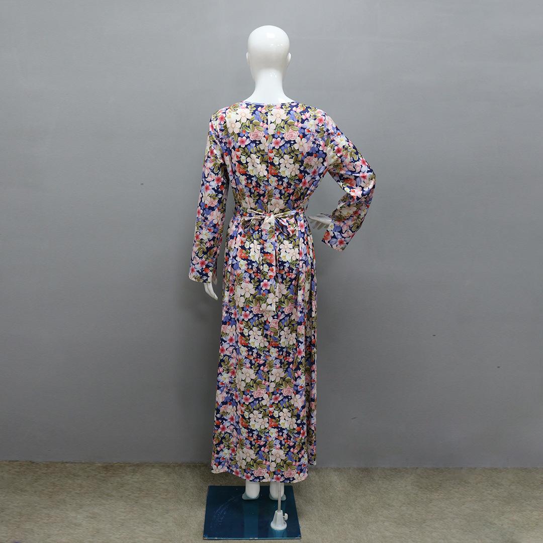 Elegant Muslim Maxi Dress – Modest Middle Eastern Fashion