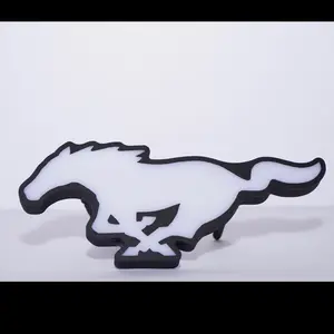 LED Mustang Bluetooth Badge - Flow Edition