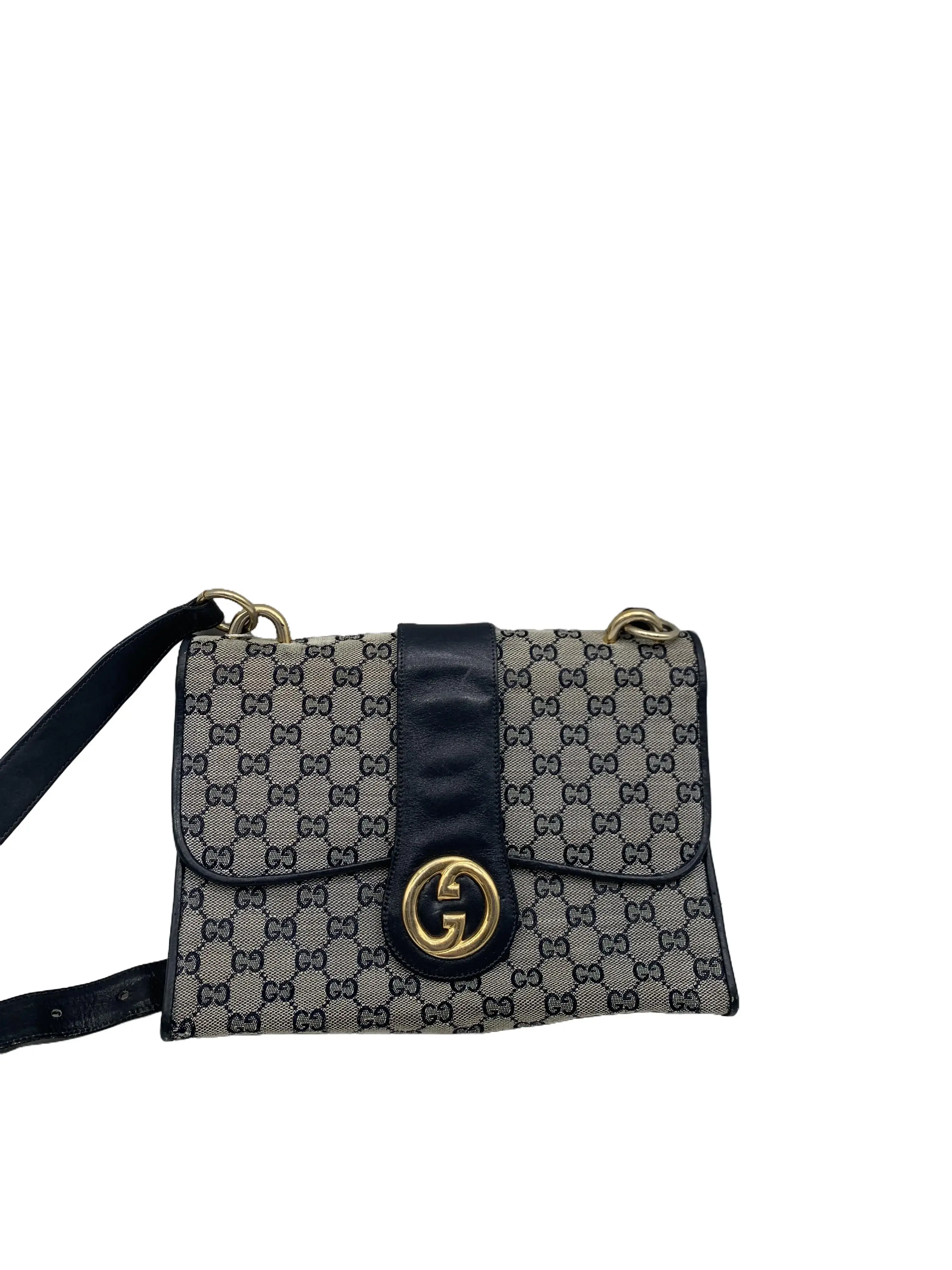 Pre-owned GUCCI Vintage GG Canvas Shoulder Bag/ZH10208503/8503