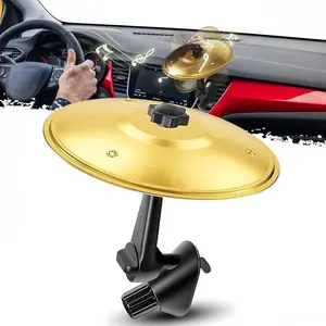 DIBMS Car Crash Cymbal Air Vent - 2026 Upgrade Mini Car Symbol Drum for Dash, Dashboard Cymbal for Car, Fun for Every Drive, Fits Most Vehicles, Beats Boredom, Turn Traffic into a Jam Session