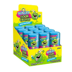 Ricky Joy Sour Crush Rolling Liquid Candy Blue Raspberry
