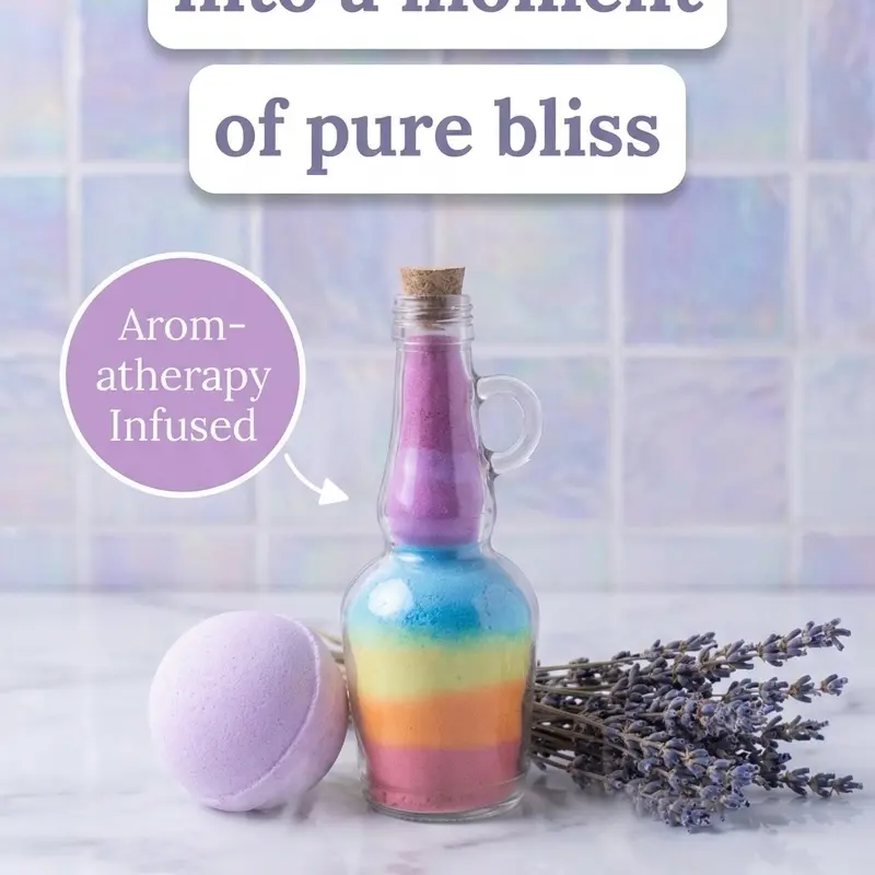 Aromatherapy Bath Bomb Vegan Citric Acid Infused for Pure Bliss Moments
