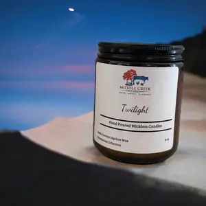 Twilight Hand Poured Wickless Candle