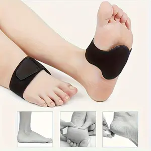 Sports & Outdoor Protective Gear Figure-8 Heel Cushion Inserts with Cover, 2-Piece/1-Pair Shoe Support Inserts for Footwear