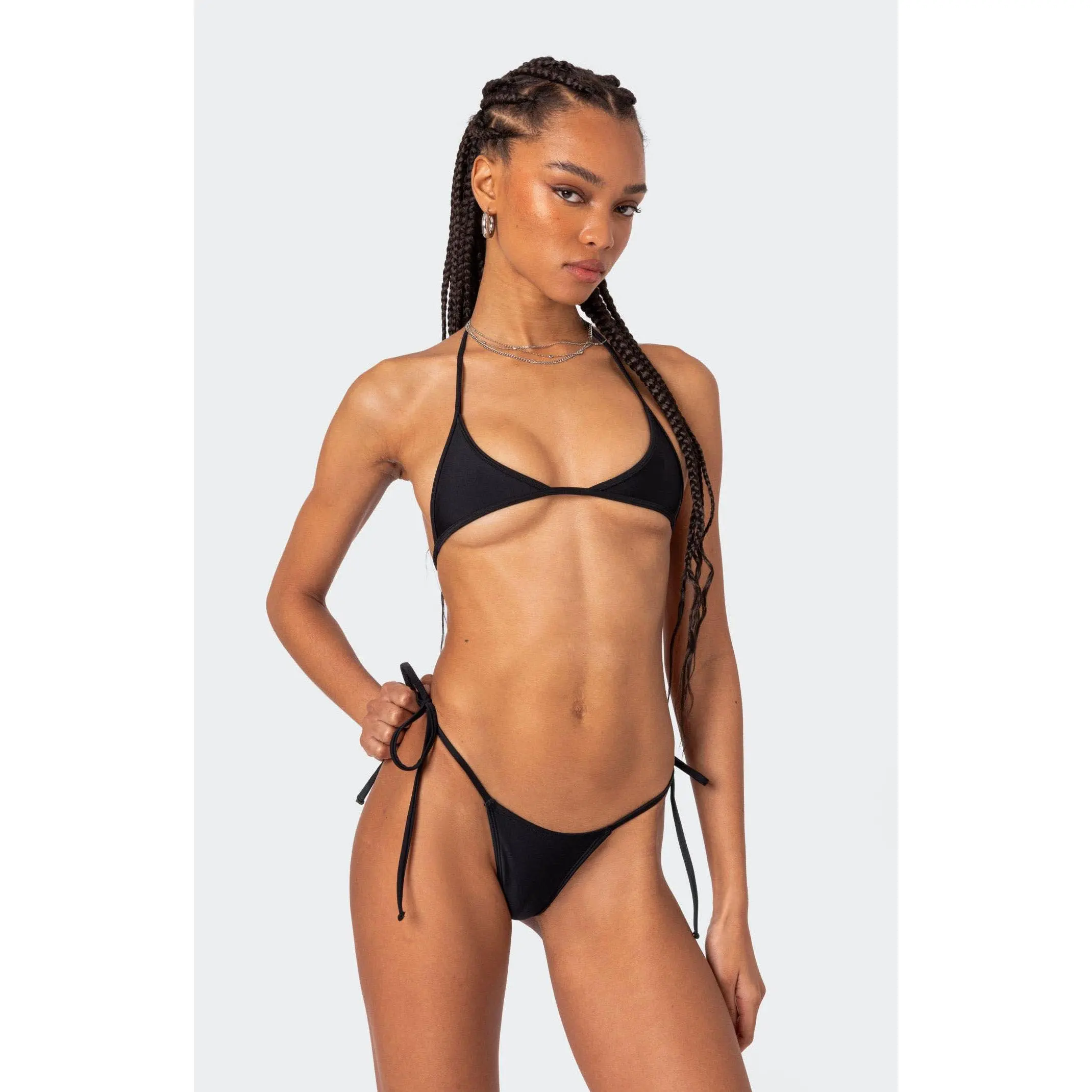 Edikted Women's Elora Micro Triangle Bikini Top Edikted Women's Elora Micro Triangle Bikini Top