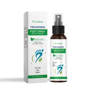 OceAura Foot Refreshing Spray — Gentle, Portable Foot Care Spray for Shoes and Socks, Providing Long-Lasting Freshness