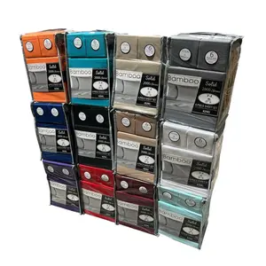 12CT Bamboo Sheet Set 6PCS SOLID(King) sheets-king-solid