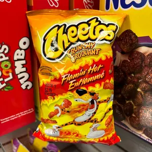 Canadian Hot Cheetos