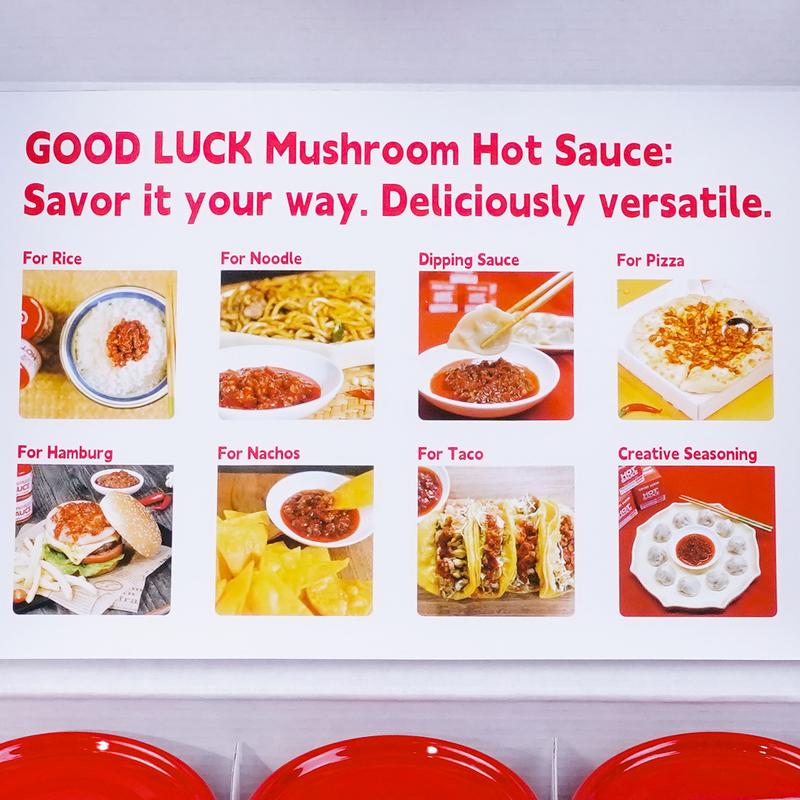 Good Luck Hot Sauce - Mushroom & Fresh Pepper Flavor | 6 Cans Box | 2.8 oz Each | Vegan Chili Dip | Mild Heat | Perfect for Tacos & Hummus Dips | Premium Ingredients | Mixed Flavors