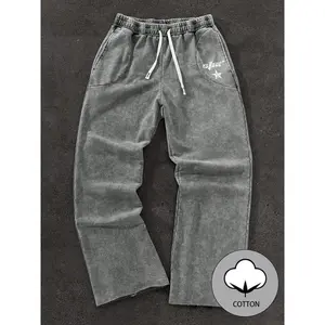 Women'sPlainDrawstringWaistSweatpants,CasualLightweightBreathableTrousersforSummer,LadiesBottomsforDailyWear