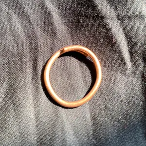 Copper spiral band ring , 100% pure copper. Handmade.