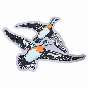 Banking Wigeon Decal, Laptop Water Bottle Decal Sticker
