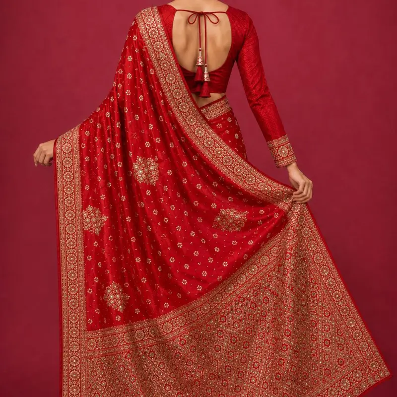 Women's Beautiful Khaddi Saree Women's Beautiful Khaddi Saree