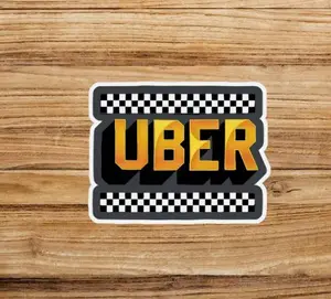 Uber Driver Vinyl Sticker