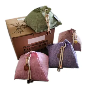 Activated Bamboo Charcoal Pyramid Bags